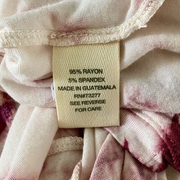 Mudd Y2K Tie-Dye Print Short Sleeve T-Shirt Large - Picture 8 of 9